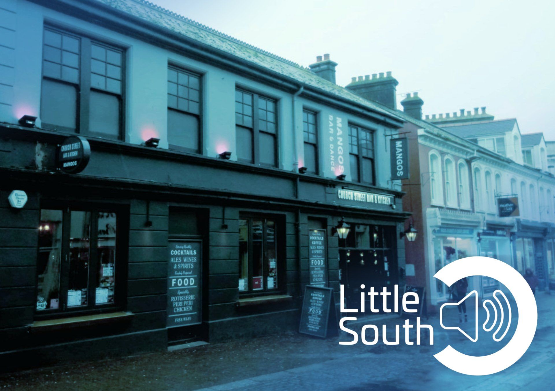 A building with the words little south on it
