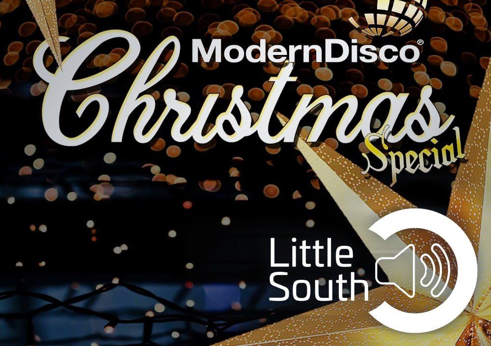 A poster for modern disco christmas special little south