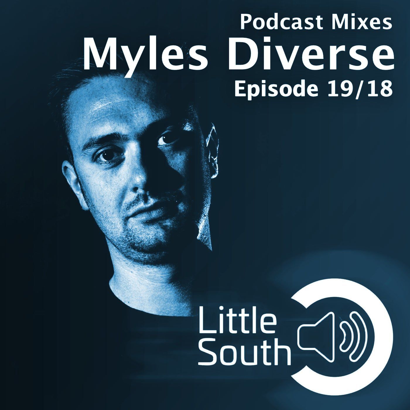 A poster for podcast mixes myles diverse episode 19/18
