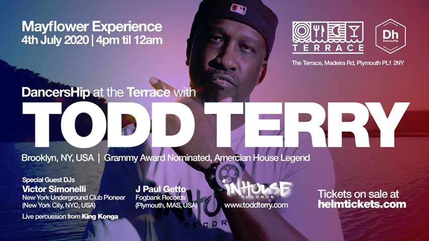 A poster for todd terry 's mayflower experience