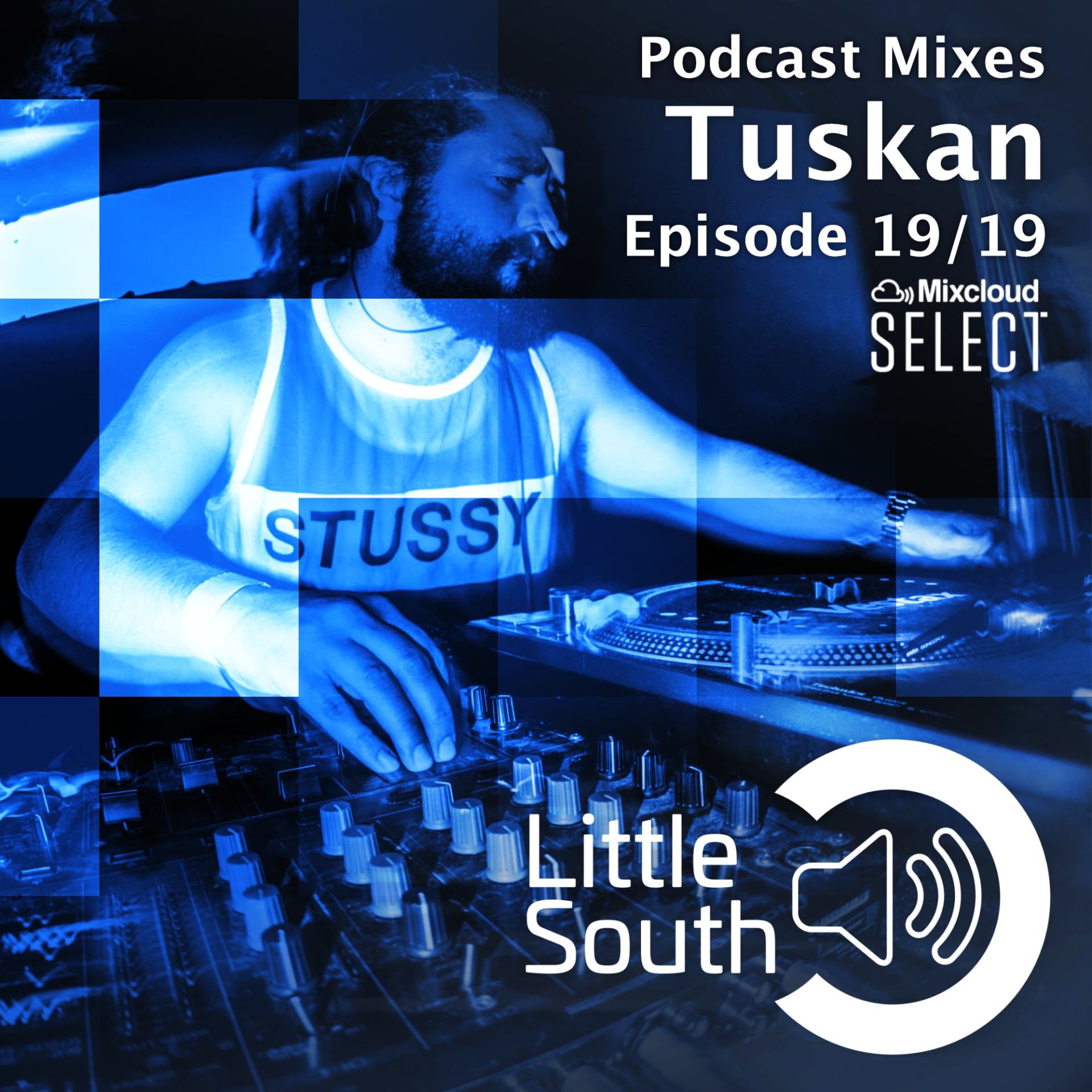 A poster for podcast mixes tuskan episode 19/19