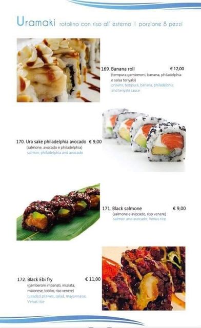 menu marina sushi
