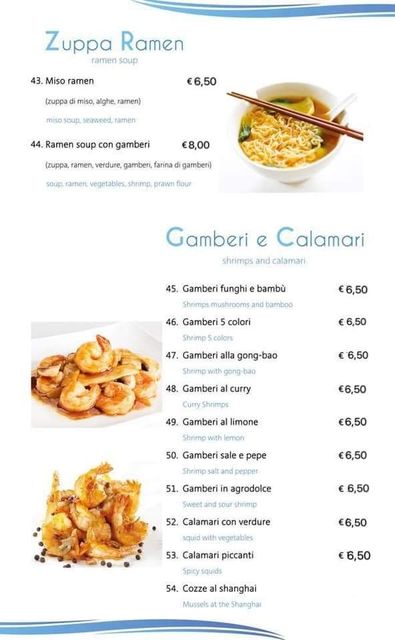 menu marina sushi