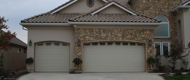 Bella Montangna Stone Before — Diamond Springs, CA — Sierra Nevada Overhead Door