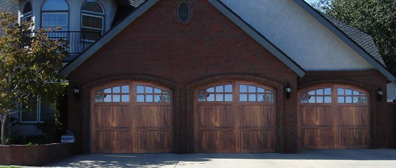 Brick House Walnut Castlerock After — Diamond Springs, CA — Sierra Nevada Overhead Door
