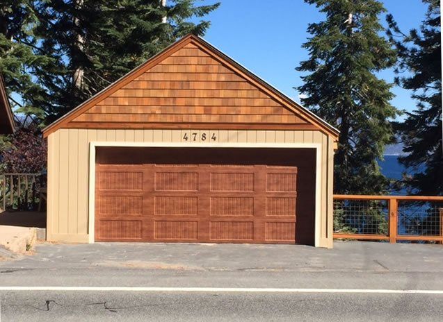 Traditional Car Wooden Garage — Diamond Springs, CA — Sierra Nevada Overhead Door