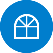 double glazed windows icon