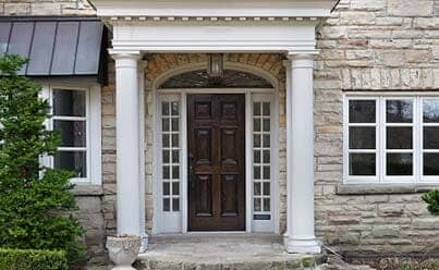 Portico Entrance — Decking in Charleroi, PA Portico Entrance — Decking in Charleroi, PA