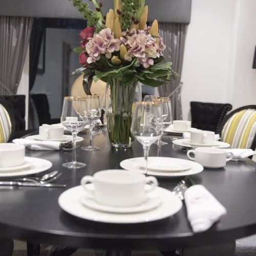 View of table ware ad cutlery