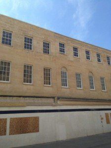50-53 Southgate Street building street view  Strip-out, Structural Alterations and External Repairs Bath