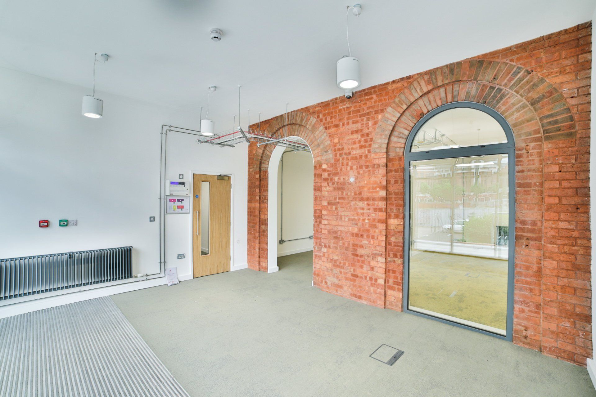 Rlam exposed brick walls Regeneration and refurbishment of Grade II listed building Bristol