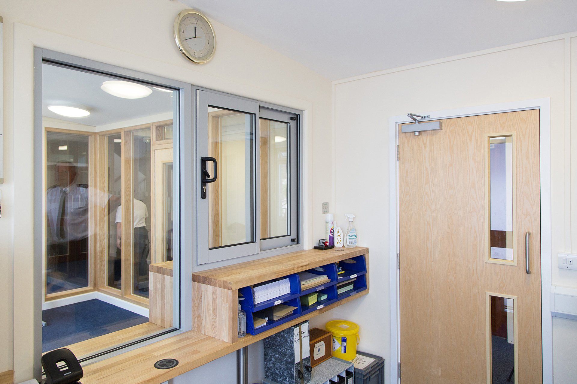 Coleford police station windows interior Refurbishment and Fit-Out