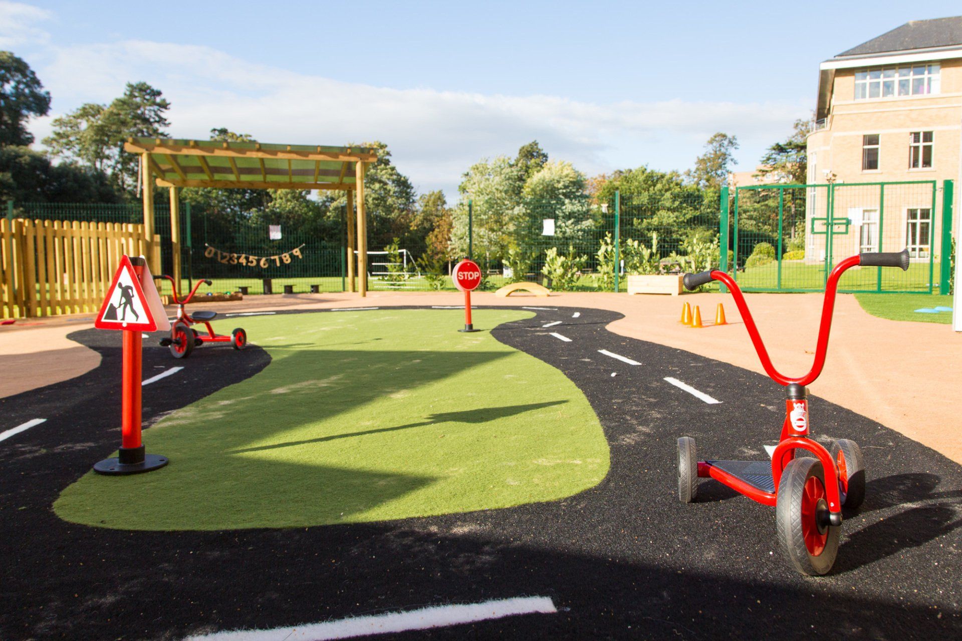 UCAS Nursery and Pre-School playground Remodelling part of an existing building to create a Nursery & Pre-School Cheltenham