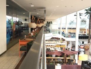 retail shopping centre food court Replacement of balustrades Bristol