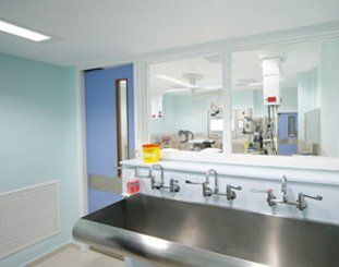 University Hospitals Bristol sink and taps