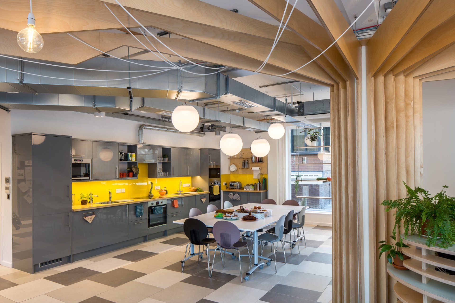 Soil Association Head office kitchen office refurbishment Bristol