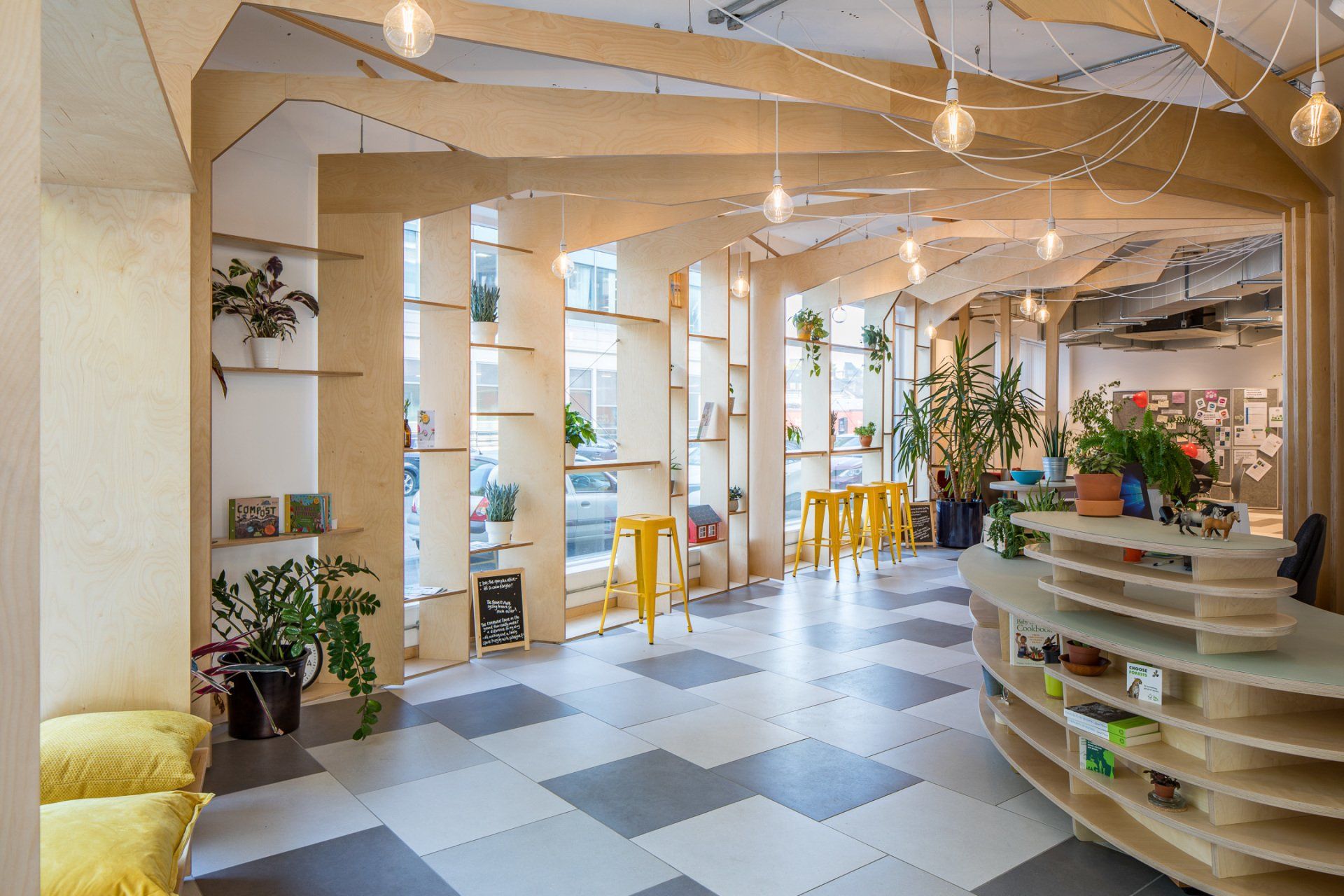 Soil Association head office reception office refurbishment Bristol