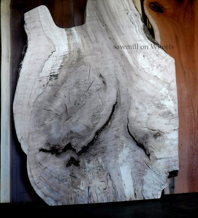 Live edge coffee table slab