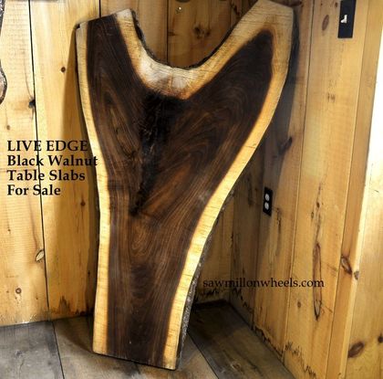 Black walnut live edge