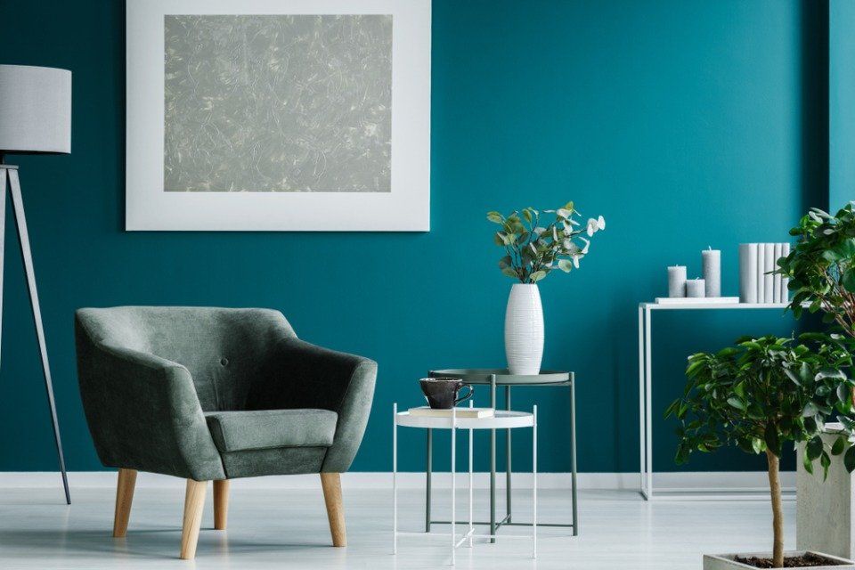 Poltrona verde