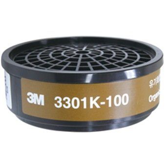 A 3m 3301k-100 filter sits on a white surface