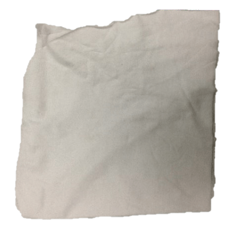 A piece of white rag