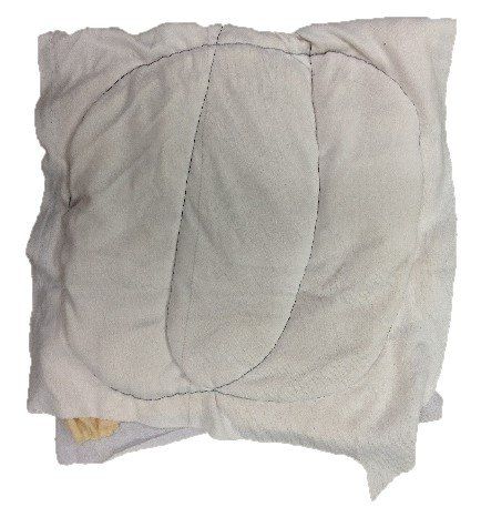 A white rag