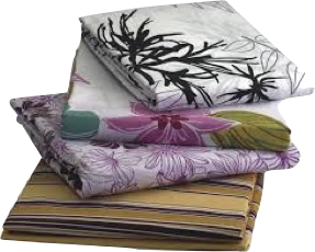 Three sheets are stacked on top of each other on a white background.