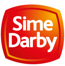 A logo for sime darby is shown on a white background