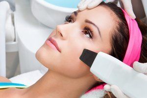 laser treatment on face