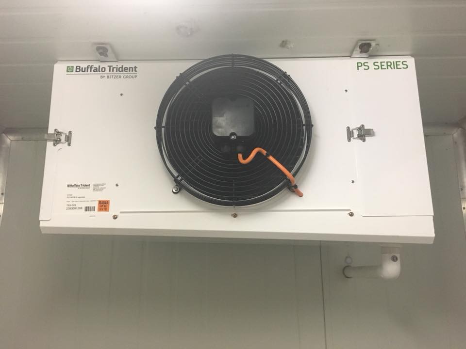 Newly Installed Commercial Fridge — Refrigeration & Air Conditioning in Kempsey, NSW