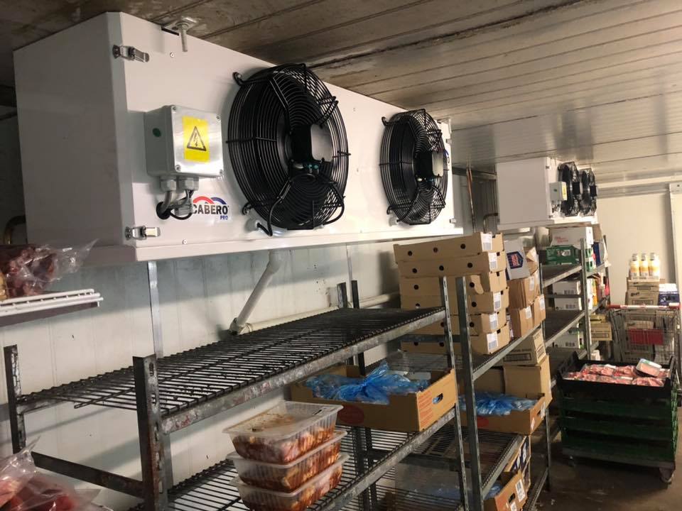 Food Storage Room — Refrigeration & Air Conditioning in Kempsey, NSW