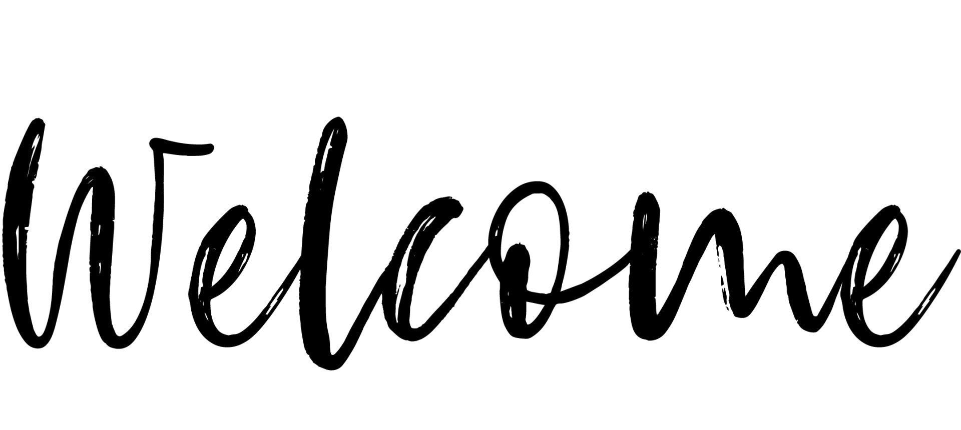 welcome text