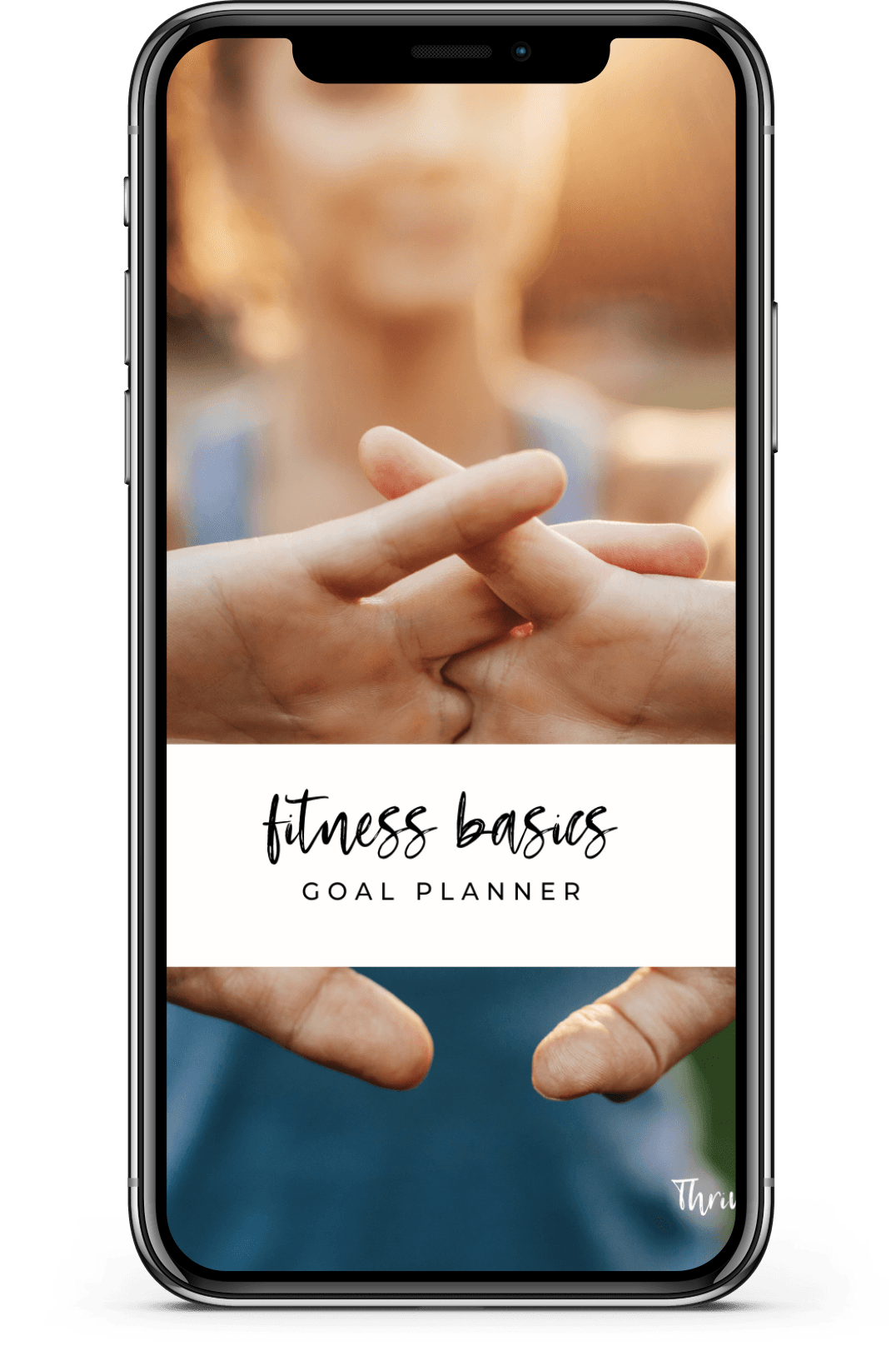 thrivyest fitness goal planner