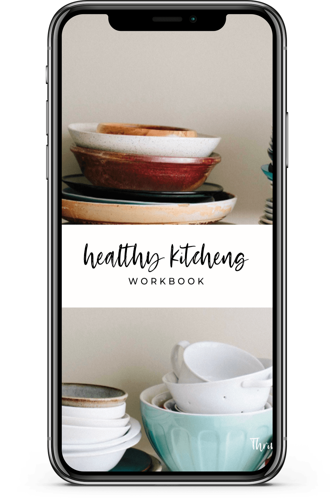 thrivyest healthy eating workbook