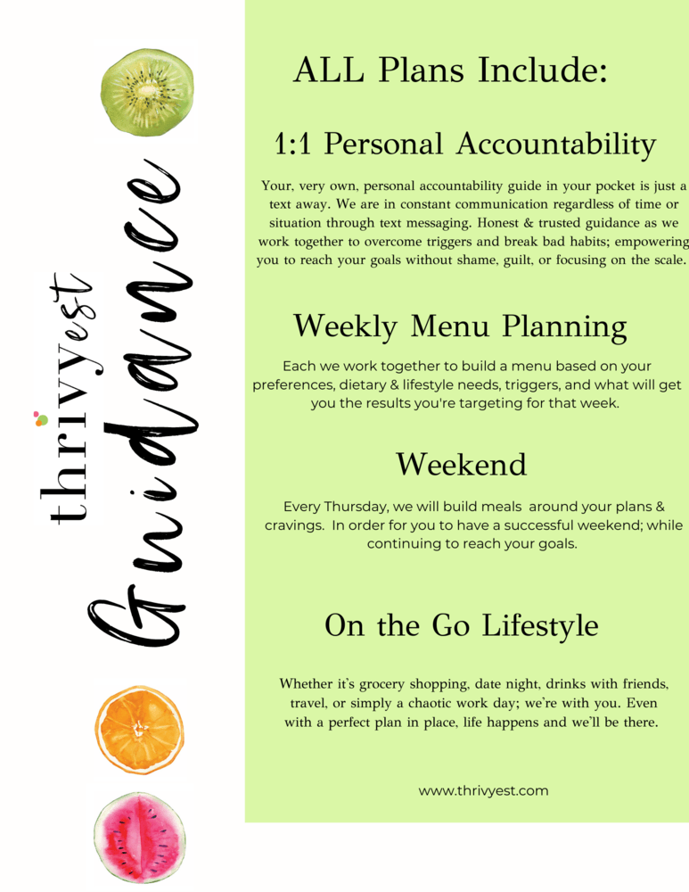 healthy clean eating plans from thrivyest