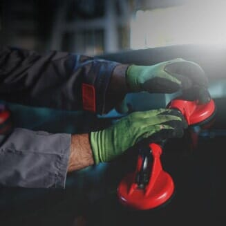 Mechanic changing glass -Windshield Repair in Swedesboro, NJ