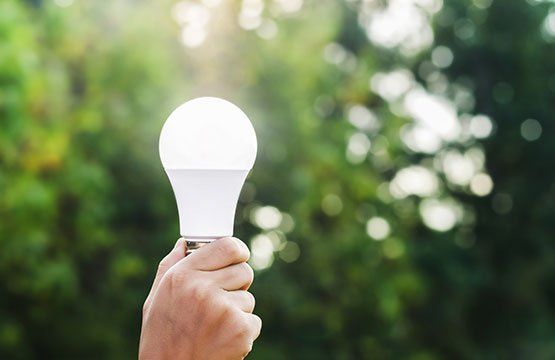 Commercial Electrician — LED Bulb in Sumner, WA Commercial Electrician — LED Bulb in Sumner, WA