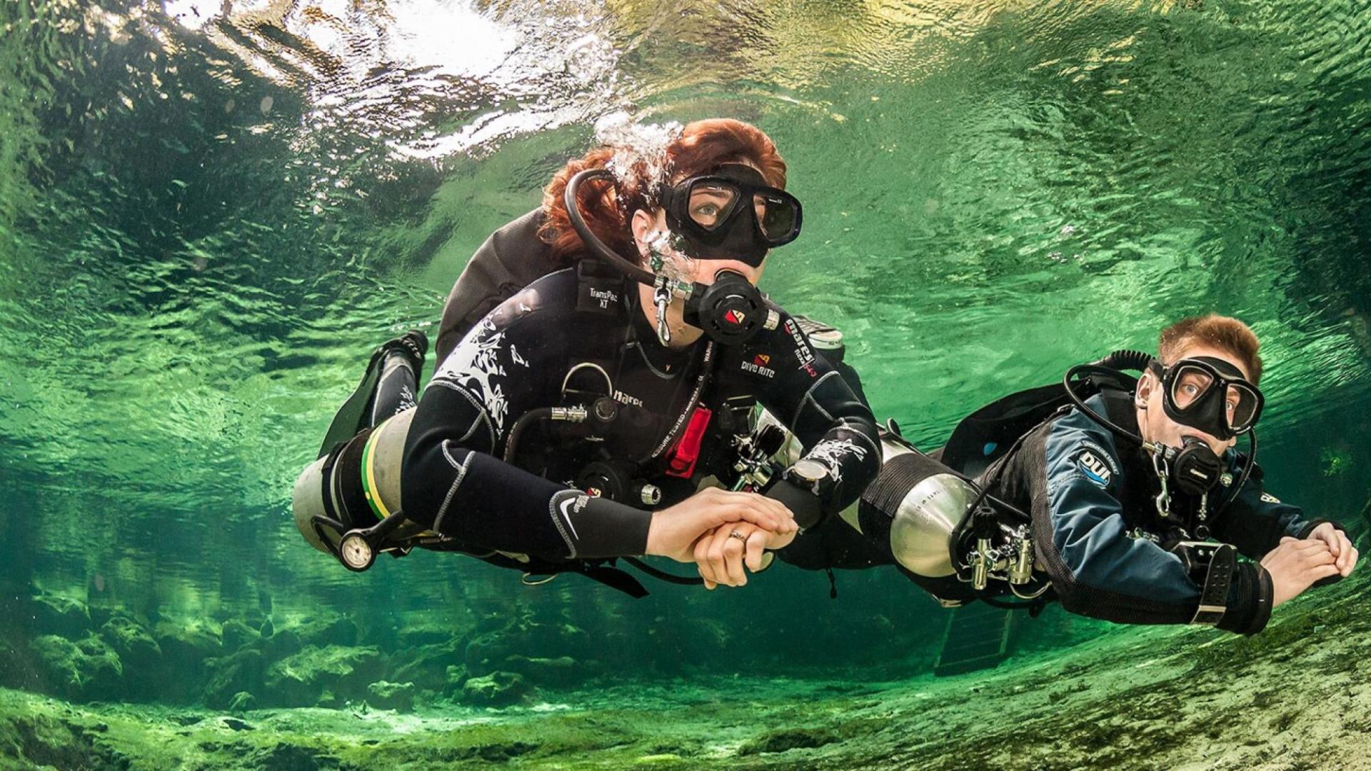 Preparing to be a TEC Diver