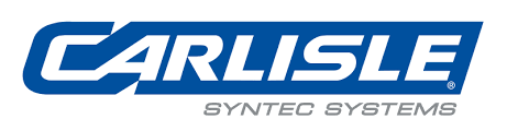 Carlisle SynTec Systems logo in blue and gray text