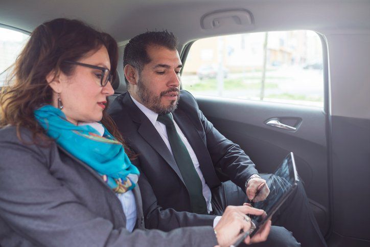 Washington — Two Co-Worker in Taxi in Montgomery County, MD