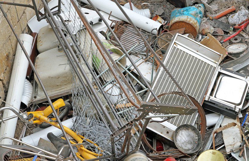 Scrap metal collection