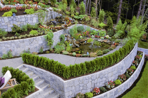 Garden terracing