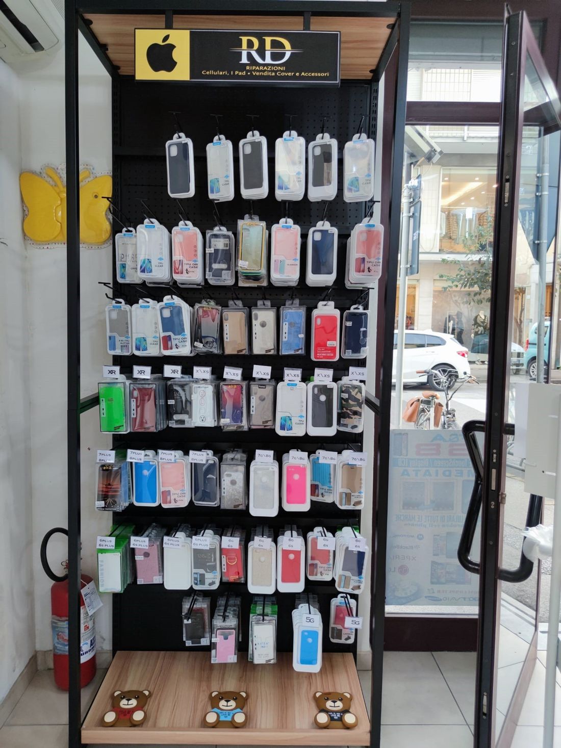 esposizione di smartphone