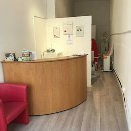 The Chiropodist reception area
