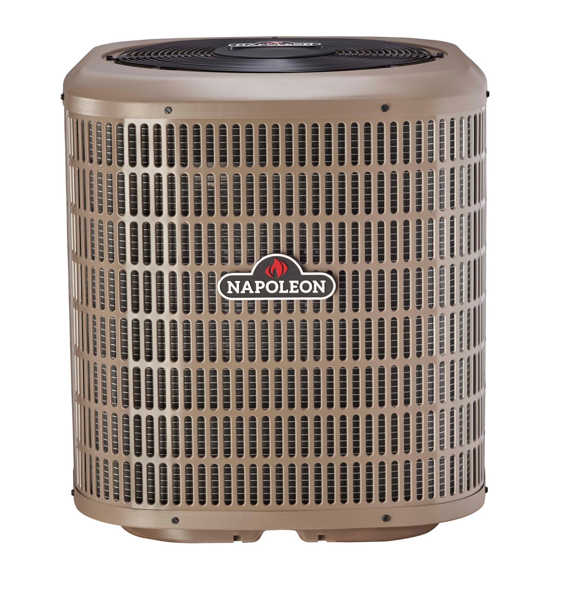 Brown Napoleon air conditioning unit.