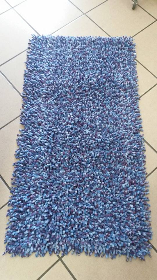 Tappeto blu