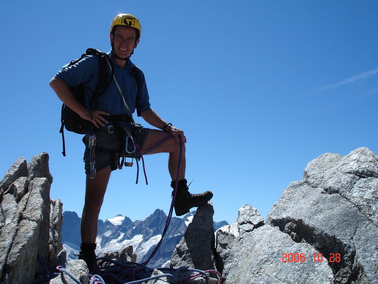 Summit of Aiguille Dibona