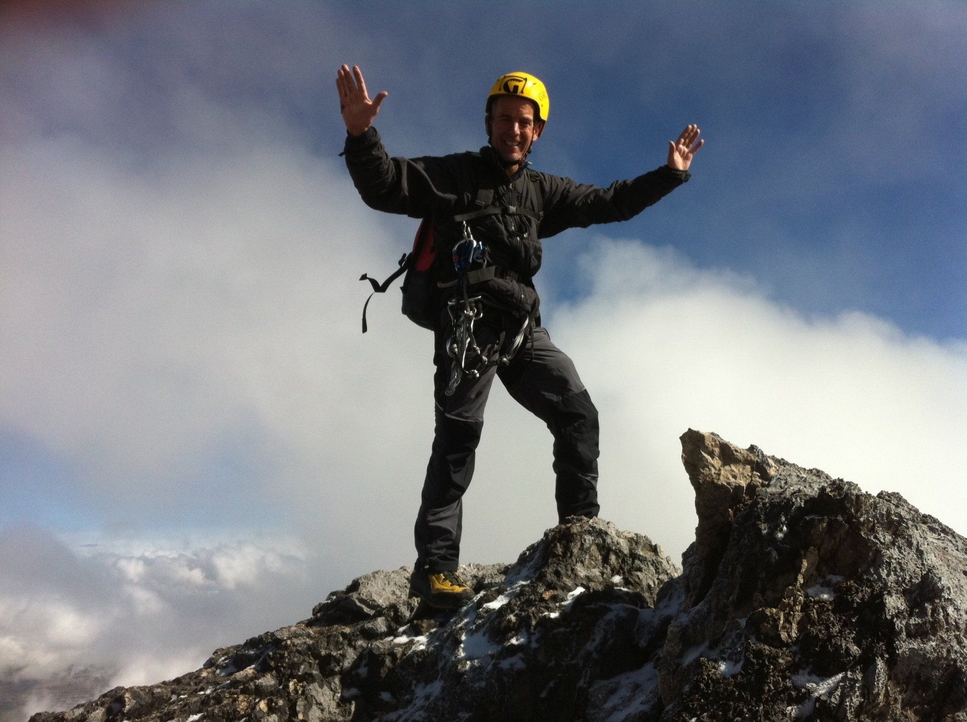 Summit of Carstenz Pyramid