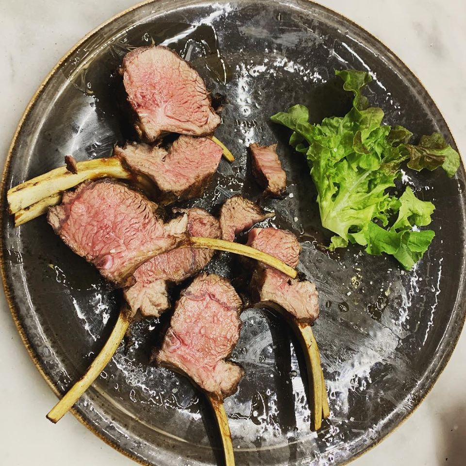 agnello alla brace